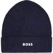 BOSS Bonnet à logo imprimé en gomme pour enfant