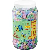 Hama Maxi 1400pcs In Bucket Mix 52 (388544) Craft Kit Multicolore