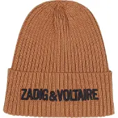 Zadig & Voltaire X60498 Junior Beanie Marron 56 cm Enfants