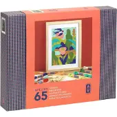 Djeco Atelier créatif 65 pour adultes Gobelin et broderie,