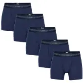 JBS Boxers - 5 Pack - Bambou - Marine - - 7-9 ans (122-134) - Boxers