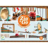Djeco Toboggan à Billes - Bois - Zig & Go - 52 Parties - Music - - UneTaille - Toboggan à Billes