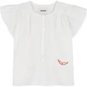 Zadig & Voltaire Top - Gisèle - Blanc - - 14 ans (164) - Débardeur