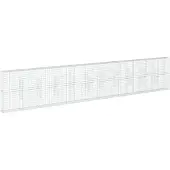 vidaXL Gabion avec couvercle 1100x50x200 cm Fer galvanisé
