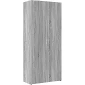 vidaXL Highboard Gris Sonoma 80x42,5x185 cm Matériau dérivé du bois