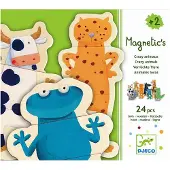 Djeco Jeu de magnets Animaux amusants,
