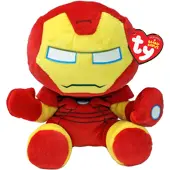 TY Beanie Babies Marvel Iron Man Soft, 15cm