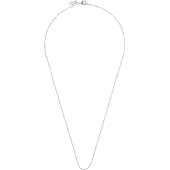 Design Letters Collier - 40 cm - Argent - - UneTaille - Bijoux