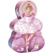 Djeco La Ballerine à la fleurs Puzzle 36 pcs