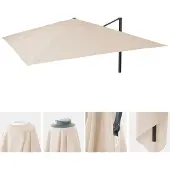 Mendler Toile de rechange pour parasol -A96 3x4m