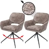 MCW Chaise de salle à manger -N74 (lot de 2)