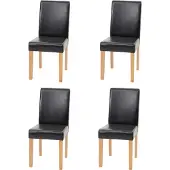 Mendler Chaise de salle à manger Littau (lot de 4)