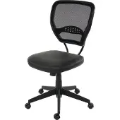 Mendler Chaise de bureau professionnelle Chicago en similicuir