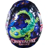 Spin Master Figurine surprise Gecko CrystaLynx de 22,8 cm articulée avec œuf d'exposition