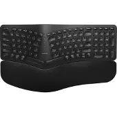 BlueBuilt Clavier Bluetooth Ergonomique Sans Fil AZERTY