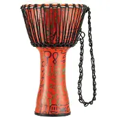 Meinl Travel Series 10 Inch Djembe Synthetic Head Pharaohs Script