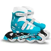Stamp Patins à roues alignées réglables - - CONTRÔLE DES DÉRIVES - Pointures 30 à 33 - Unisexe