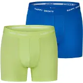 Happy Shorts Sous-vêtements 'Neon' bleu / pomme