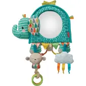 Infantino Jeu d'éveil éléphant miroir pour siège auto