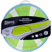 Chuckit! Frisbee - Chuckit! - Paraflight Max Glow - Phosphorescent - Doux Et Robuste - Utilisation Extérieure