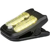 Grundig Gartenleuchten Solar Clip Lampes solaires de jardin avec capteur de mouvement - Lampe de jardin LED avec lumière blanche froide et chaude - Durée de vie de la pile 6-8 heures - Noir