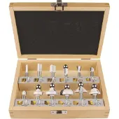 Makita D-53556 Jeu de fraises 8mm 12pcs
