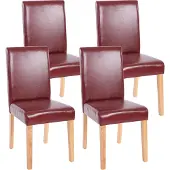 Mendler Chaise de salle à manger Littau (lot de 4)