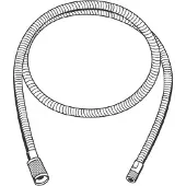 GROHE flexible de douche 1/2'' x M15 x 1.500mm pour mitigeur d'évier chromé - 46092000