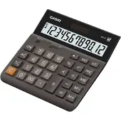 Casio Calculatrice , DH 12, grey, table, 12-digit