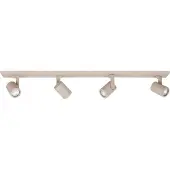 Highlight Spot de surface à 4 lumières Halo sable - GU10