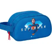 Safta Sac de toilette de voyage Superman bleu 26 x 15 x 12 cm