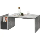 En.casa ABND-9403 Table basse Bollnäs - Aspect béton
