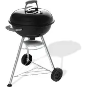 Weber Barbecue charbon de bois Compact kettle 47, noir