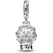 Pandora Flocon de neige Boule de neige, (Argent 925)