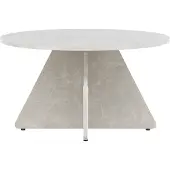 Ebuy24 Bootcut table basse beige.