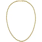 BOSS Collier chaîne doré à maille corde
