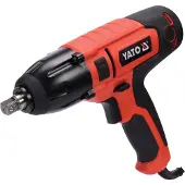 YATO YT-82020, Clé à chocs, Noir, Rouge, II, IP20, 1/4", 3300 RPM