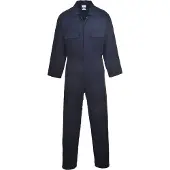 Portwest Combinaison Coton Euro Work Couleur : Marine Taille L -
