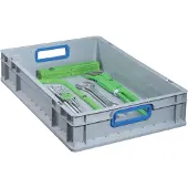 Allit ProfiPlus Aufbewahrungsbox grau 40,0 x 60,0 x 12,0 cm