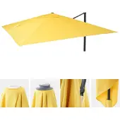 Mendler Toile de rechange pour parasol -A96 3,5x3,5m