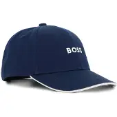 BOSS Casquette enfant en twill de coton avec logo brodé