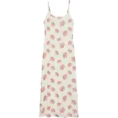 Vero Moda Robe d’été 'VMFLORY' vert / rose ancienne / blanc