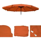 Mendler Toile de rechange pour parasol Carpi Pro Ø 5m