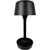 Dyberg Larsen Lampe de Table , Flow, dimmable, Noir, Salon / séjour, Métal, Scandinave