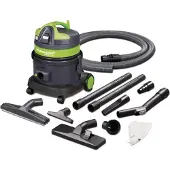 Cleancraft Nasssauger und Trockensauger wetCAT 116 E inkl. Werkzeug-Steckdose