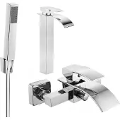 Mexen Ensemble de bain Aries R77, chrome - 744813R77-00
