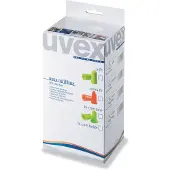 Uvex Bouchons d'oreilles xact-fit 2124003 vert SNR 26 dB taille M