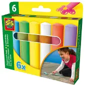 SES Creative Craie de trottoir (6x)