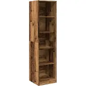 vidaXL Armoire imitation bois ancien 50x50x200 cm Bois composite