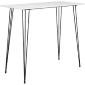 vidaXL Ensemble de bar 7 pièces blanc